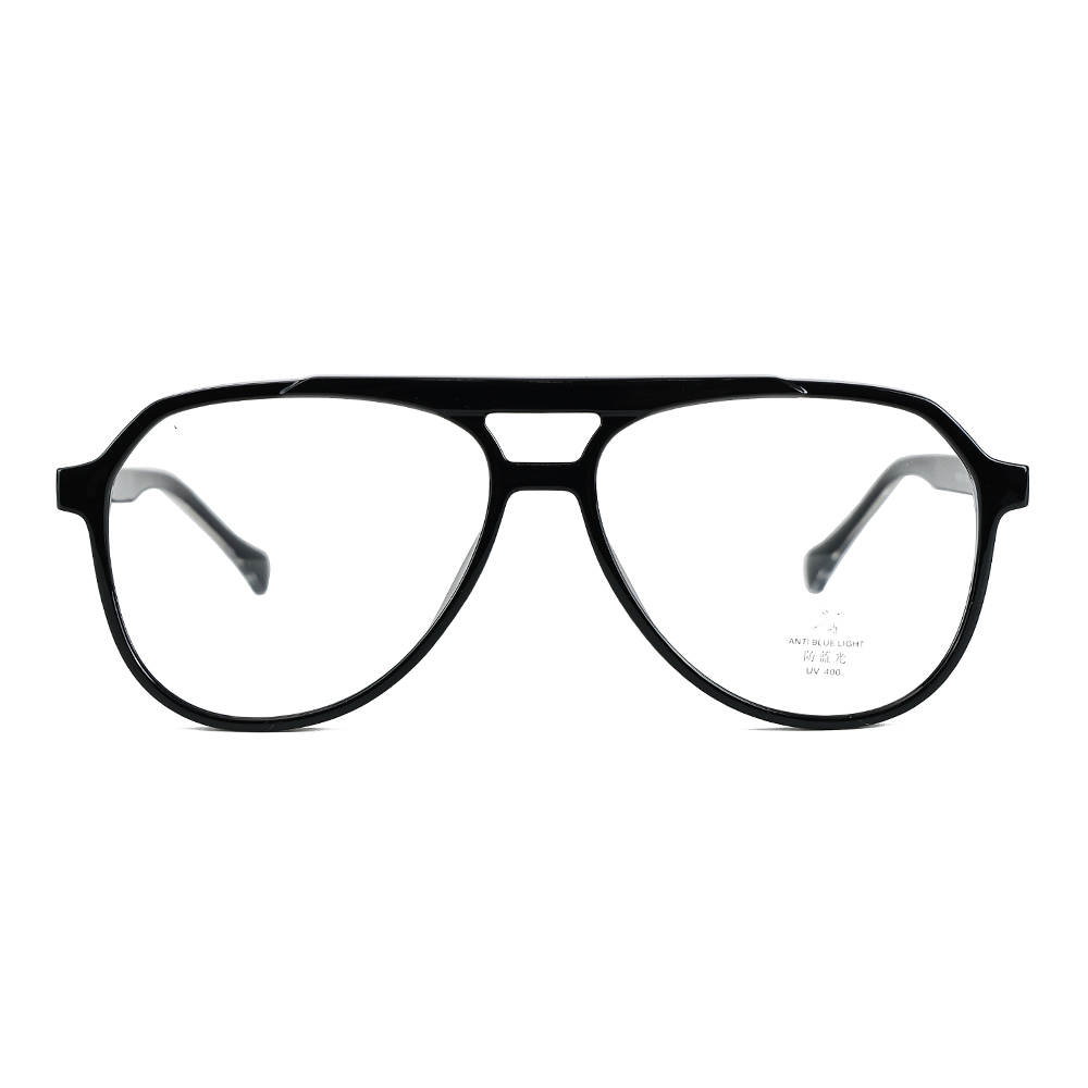 إطار مربع عصري إطار نظارات جسر مزدوج