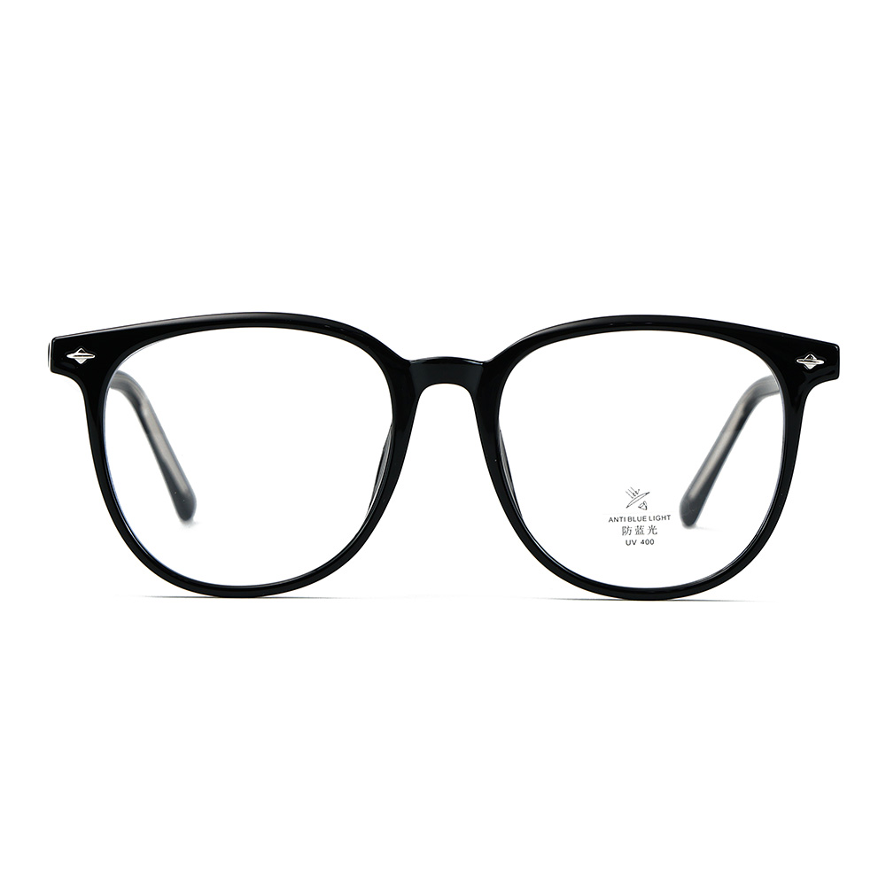 نظارات نسائية كبيرة الحجم TR باللون الأزرق على الطراز الكوري