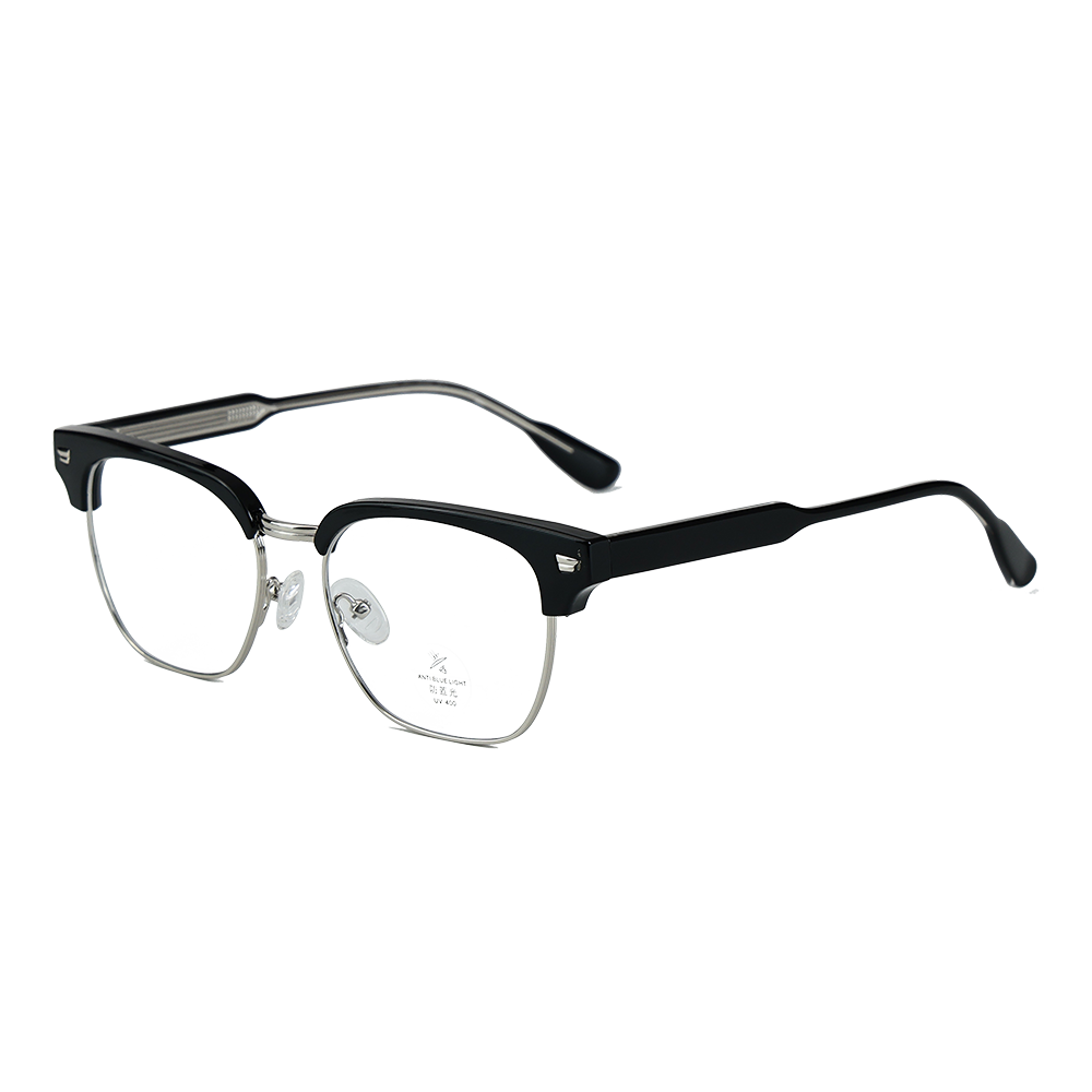 النظارات الشمسية الرجعية الإطار المعدني عدسة التدرج