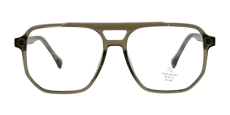 نظارات Retro TR90 Acetate ذات الشعاع المزدوج المضادة للضوء الأزرق