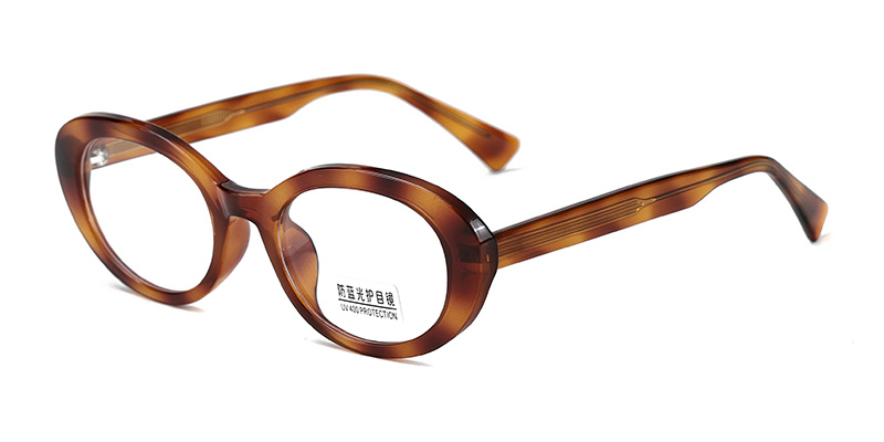إطار بيضاوي TR90 على الطراز الكوري، إطار نظارات مضاد للضوء الأزرق