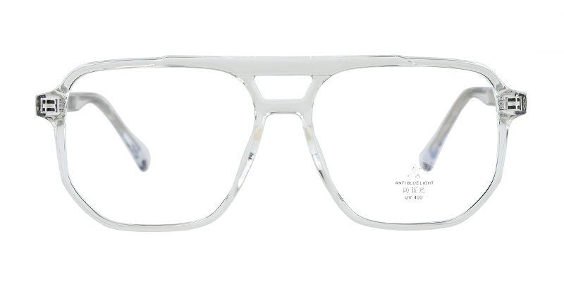 نظارات Retro TR90 Acetate ذات الشعاع المزدوج المضادة للضوء الأزرق