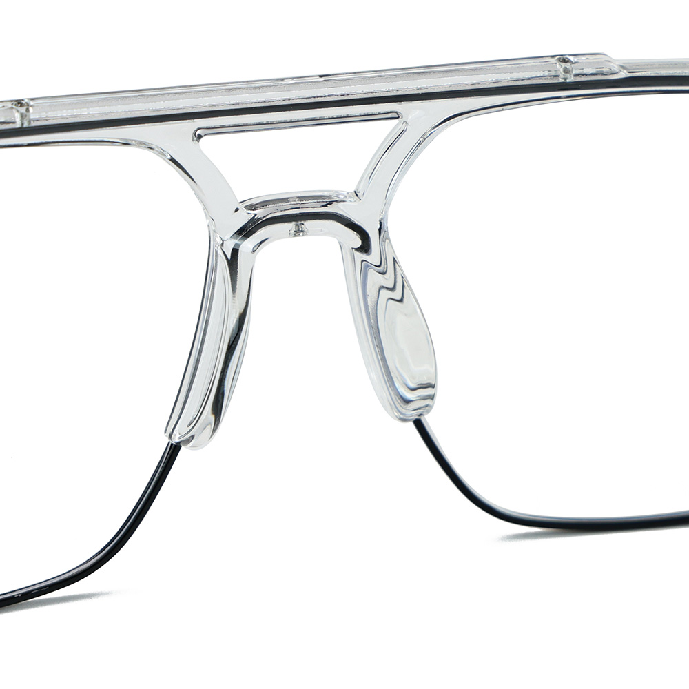 النظارات الشمسية العصرية ذات الإطار الصغير المضلع للحماية من الأشعة فوق البنفسجية