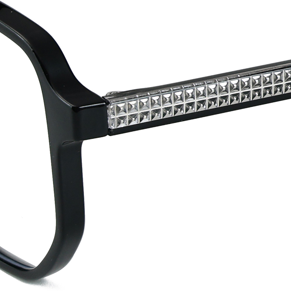 النظارات الشمسية العصرية ذات الإطار الصغير المضلع للحماية من الأشعة فوق البنفسجية