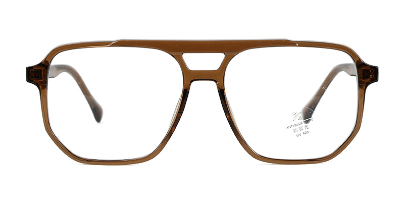 نظارات Retro TR90 Acetate ذات الشعاع المزدوج المضادة للضوء الأزرق