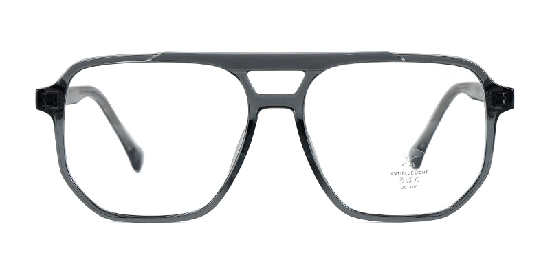 نظارات Retro TR90 Acetate ذات الشعاع المزدوج المضادة للضوء الأزرق