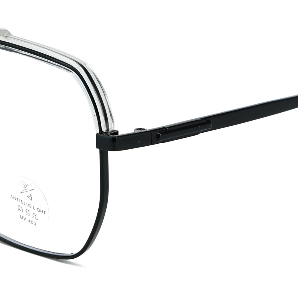 النظارات الشمسية العصرية ذات الإطار الصغير المضلع للحماية من الأشعة فوق البنفسجية