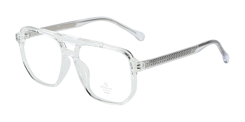 نظارات Retro TR90 Acetate ذات الشعاع المزدوج المضادة للضوء الأزرق