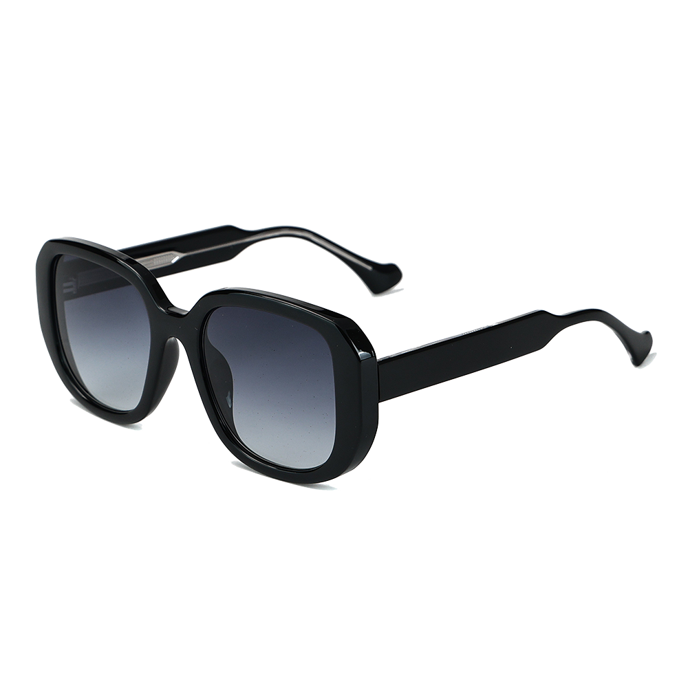 نظارات شمسية عصرية ذات إطار كامل مستطيلة كبيرة الحجم من طراز Avant-Garde