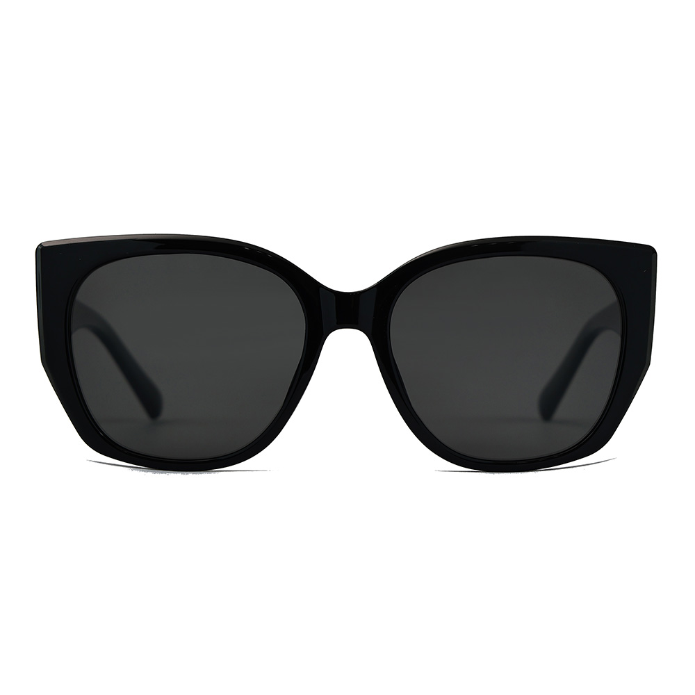 نظارات شمسية بعدسات مستقطبة TR90 TAC ذات عدسة بنية كبيرة الحجم