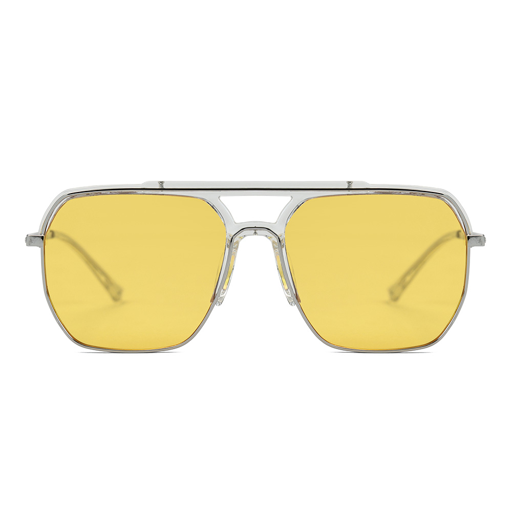 نظارات شمسية مستقطبة بإطار معدني كبير TR90