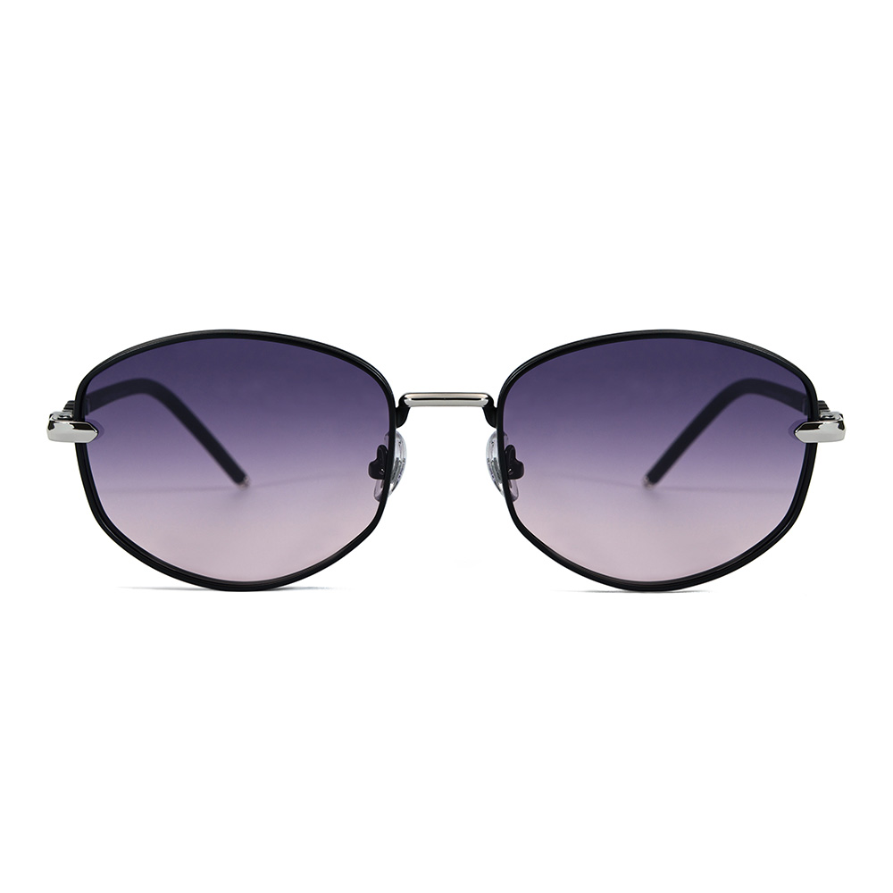 نظارات شمسية مستقطبة عصرية بإطار معدني للجنسين