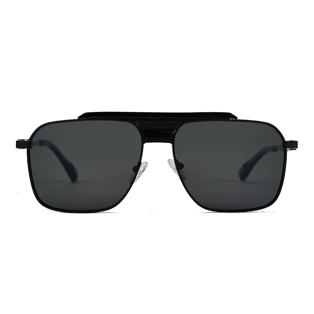 النظارات الشمسية المستقطبة الطيار المعدنية خمر