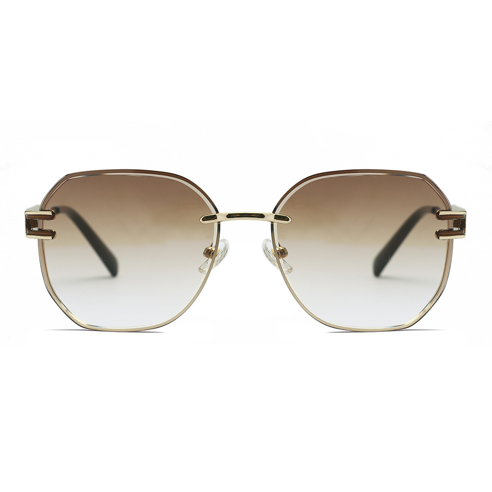 نظارات شمسية بدون إطار متدرجة للجنسين