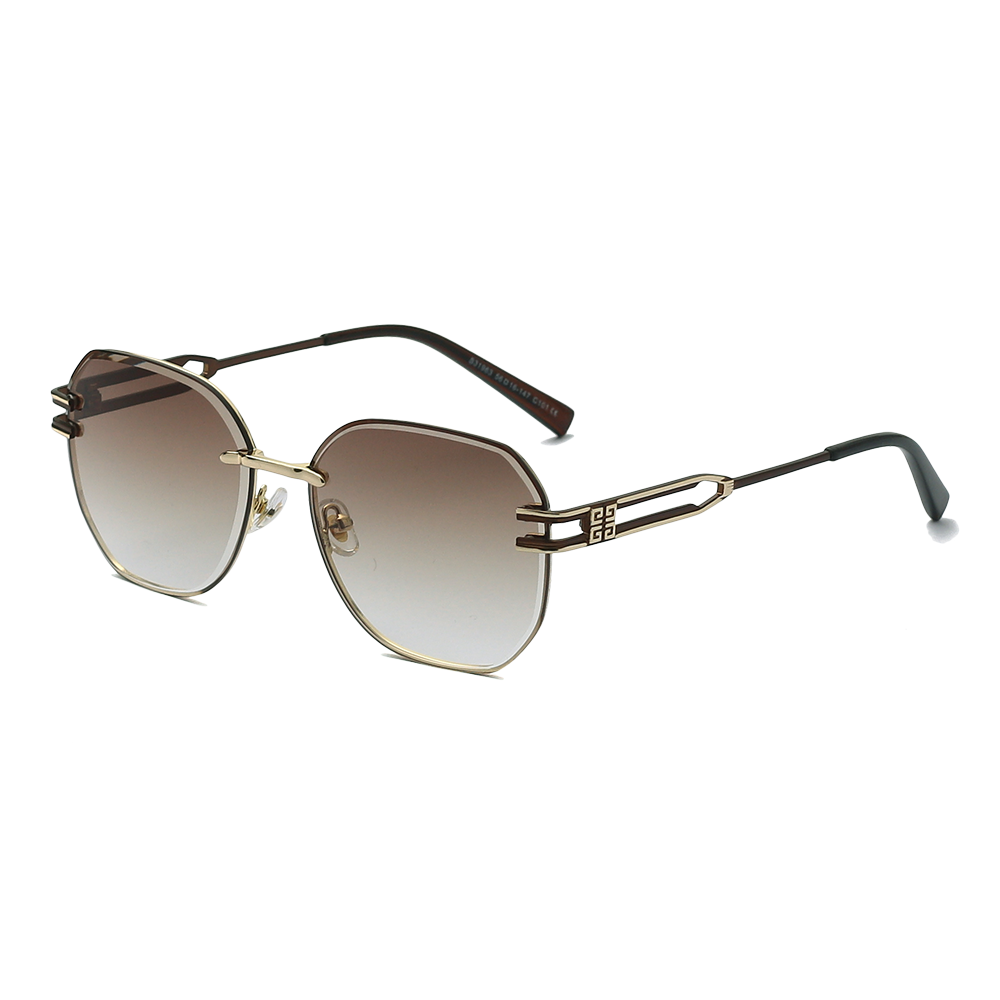 نظارات شمسية بدون إطار متدرجة للجنسين