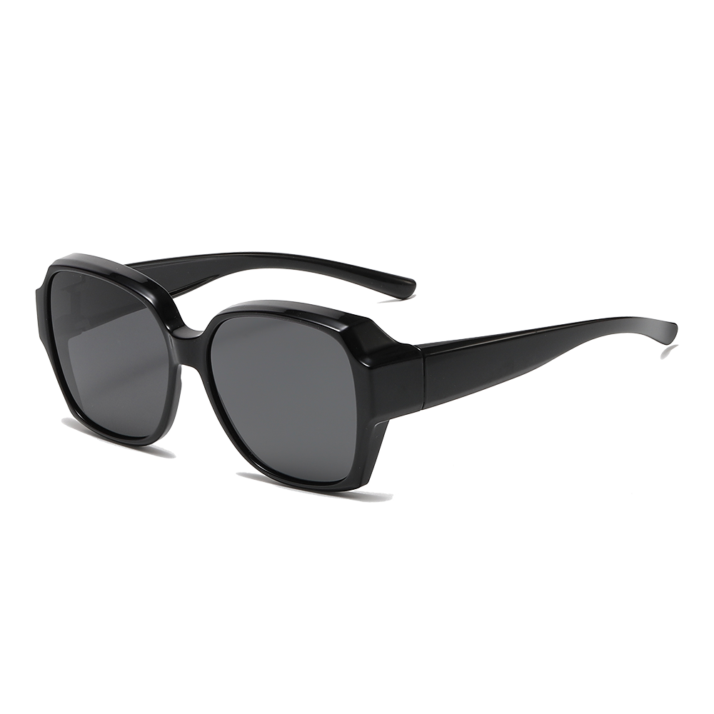 نظارات كلاسيكية مربعة الشكل معدنية TR90 مضادة للضوء الأزرق